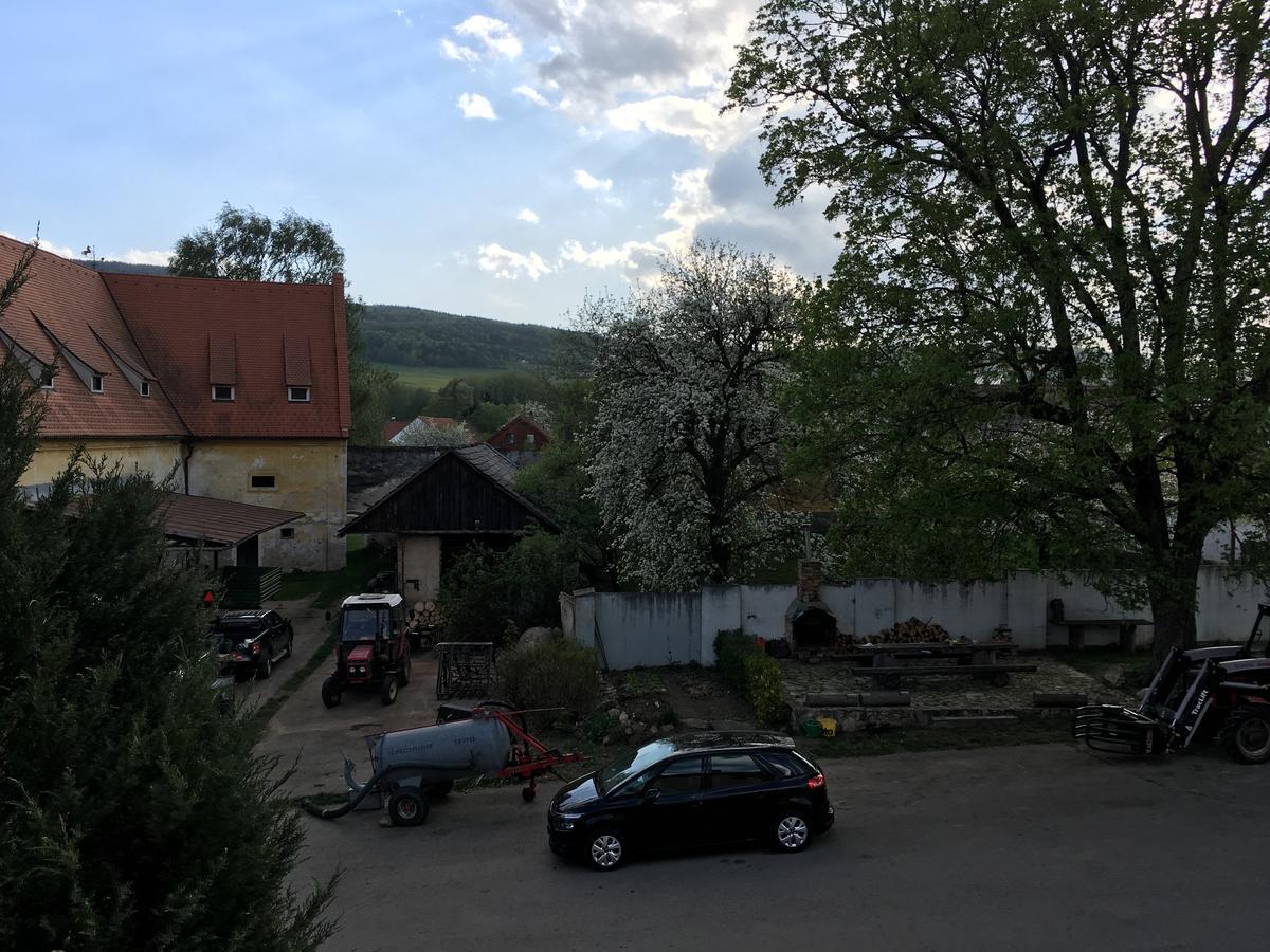 Ubytování u Hořejších na statku Kremze Exteriér fotografie